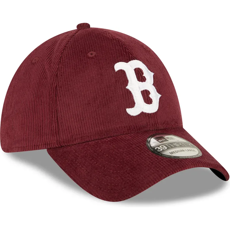 kepsar-curva-rod-justerad-39thirty-cord-fran-boston-red-sox-mlb-av-new-era