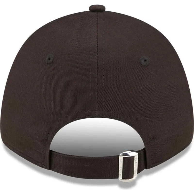 svart-bojd-justerbar-keps-med-gul-logotyp-9forty-seasonal-infill-fran-new-york-yankees-mlb-av-new-era