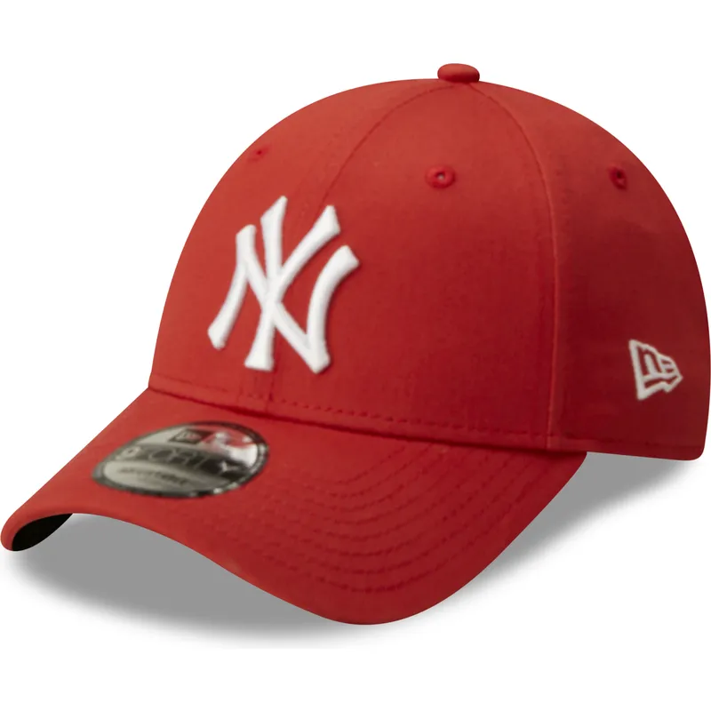 kepsar-curva-rod-justerbart-band-9forty-league-essential-fran-new-york-yankees-mlb-av-new-era