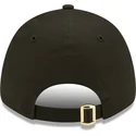 justerbar-svart-bojd-keps-med-guldlogotyp-9forty-metallic-los-angeles-dodgers-mlb-fran-new-era