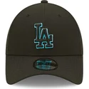 new-era-los-angeles-dodgers-mlb-9forty-neon-pack-repreve-svart-bojd-snapback-keps-med-bla-logotyp