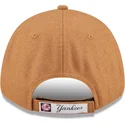 kepsar-curva-brun-justerbart-band-9forty-the-league-melton-wool-fran-new-york-yankees-mlb-av-new-era