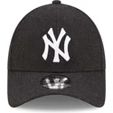 kepsar-curva-svart-justerbart-band-9forty-the-league-melton-wool-fran-new-york-yankees-mlb-av-new-era