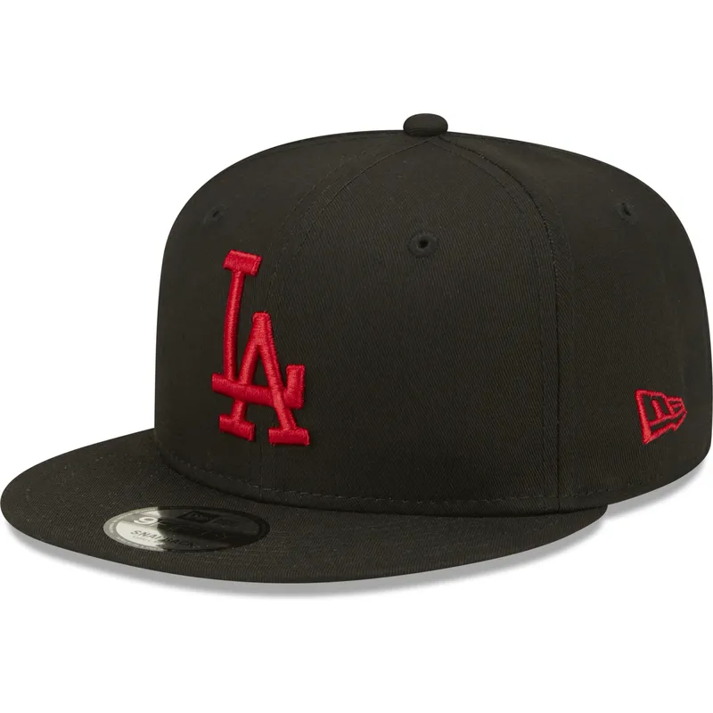 kepsar-plana-svart-snapback-9fifty-league-essential-fran-los-angeles-dodgers-mlb-av-new-era
