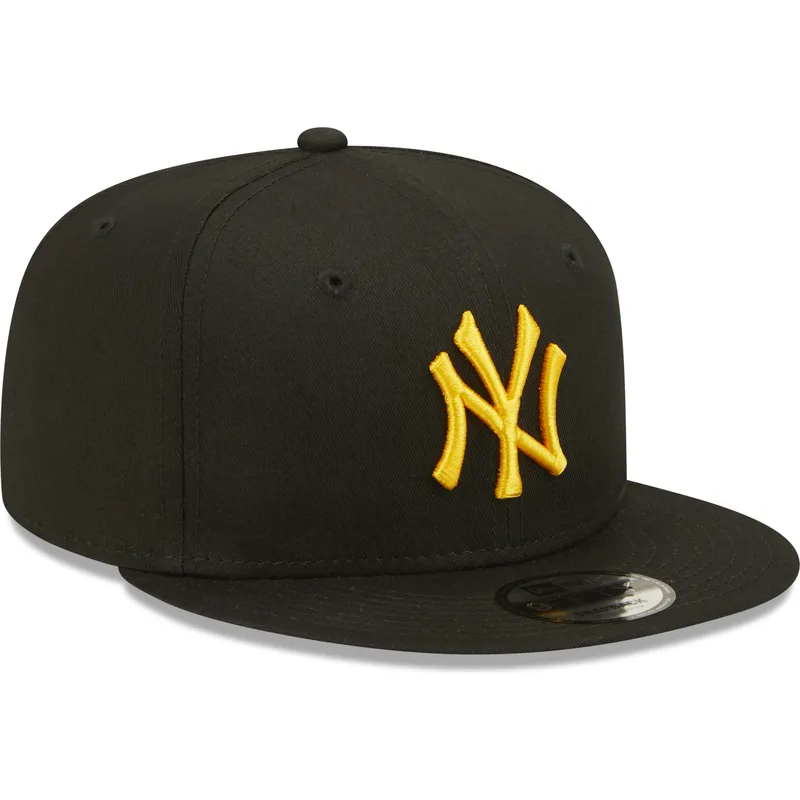 kepsar-plana-svart-snapback-9fifty-league-essential-fran-new-york-yankees-mlb-av-new-era