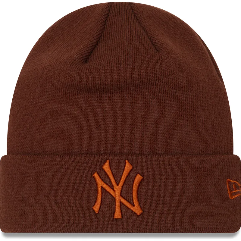 mossor-brun-marron-league-essential-cuff-fran-new-york-yankees-mlb-av-new-era mossor-brun-marron-league-essential-cuff-fran-new-york-yankees-mlb-av-new-era