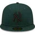 kepsar-plana-gron-justerad-59fifty-league-essential-fran-new-york-yankees-mlb-av-new-era