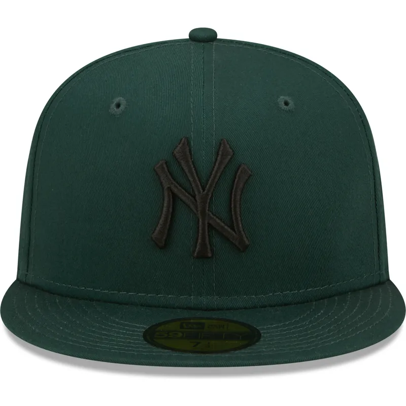 kepsar-plana-gron-justerad-59fifty-league-essential-fran-new-york-yankees-mlb-av-new-era