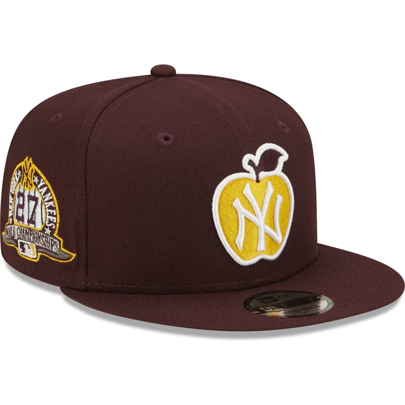 kepsar-plana-rod-snapback-granate-9fifty-ny-apple-fran-new-york-yankees-mlb-av-new-era