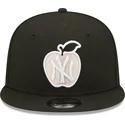 svart-platt-snapback-keps-9fifty-ny-apple-fran-new-york-yankees-mlb-av-new-era