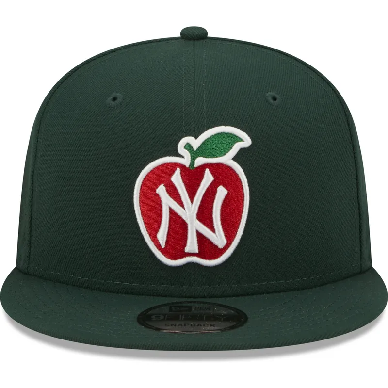 kepsar-plana-gron-snapback-9fifty-ny-apple-fran-new-york-yankees-mlb-av-new-era