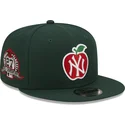 kepsar-plana-gron-snapback-9fifty-ny-apple-fran-new-york-yankees-mlb-av-new-era
