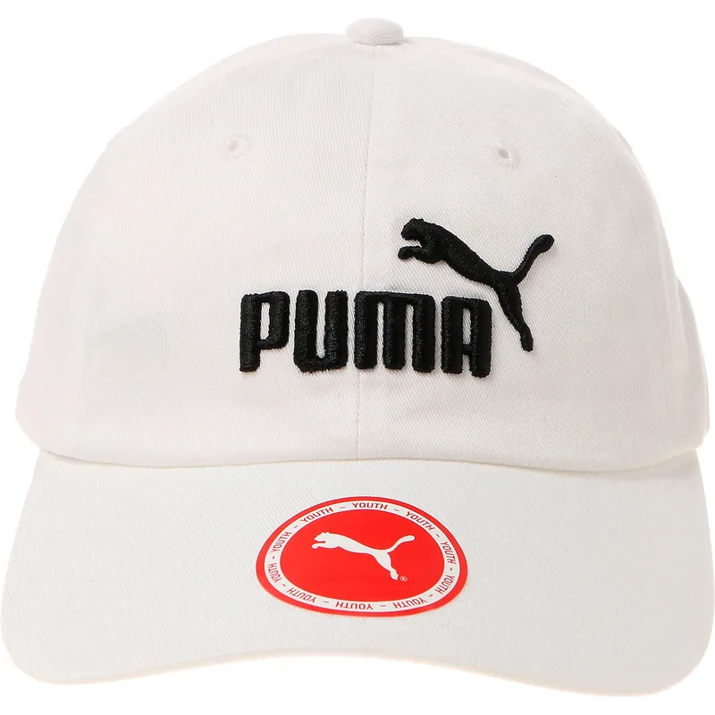 vit-justerbar-kurvad-keps-for-barn-essentials-fran-puma