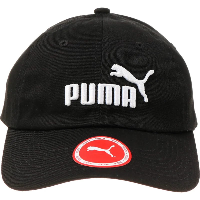 kepsar-curva-svart-justerbart-band-for-barn-av-puma kepsar-curva-svart-justerbart-band-for-barn-av-puma