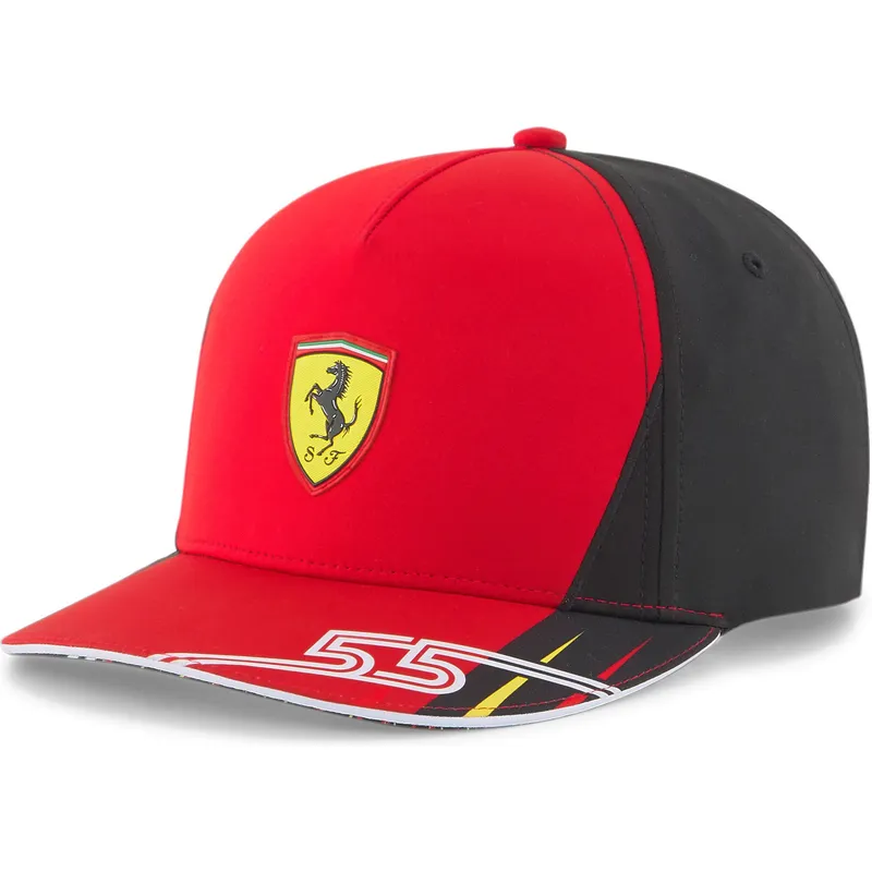 kepsar-curva-rod-snapback-sf-carlos-sainz-fran-ferrari-formula-1-av-puma
