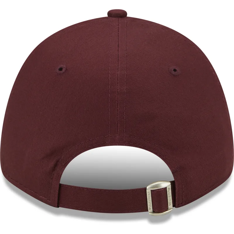 kepsar-curva-rod-justerbart-band-granate-9forty-league-essential-fran-new-york-yankees-mlb-av-new-era
