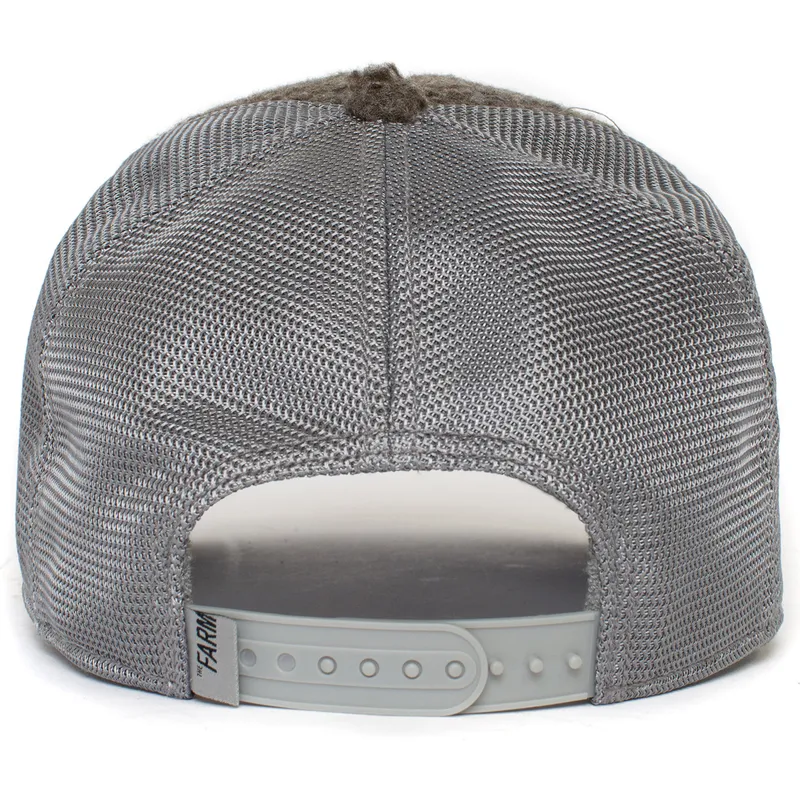 kepsar-curva-brun-snapback-de-borreguillo-conejo-fran-peluche-bunny-business-the-farm-the-farm-av-goorin-bros