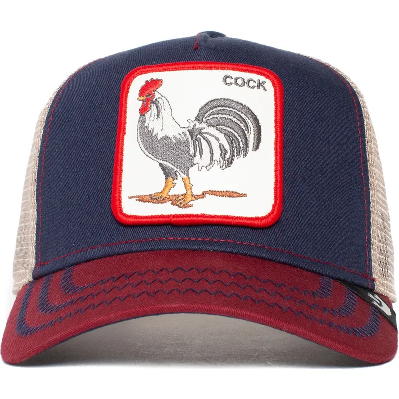 truckerkeps-marinbla-tupp-all-american-rooster-fran-goorin-bros