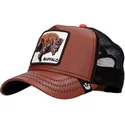 kepsar-curva-brun-snapback-the-farm-av-goorin-bros