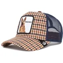 goorin-bros-the-farm-beige-och-bla-tysk-schaferhund-truckerkeps-bad-boy-big-bad-woof