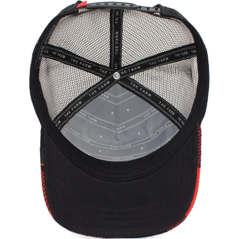 goorin-bros-the-farm-lady-plaidy-bug-rod-och-svart-truckerkeps