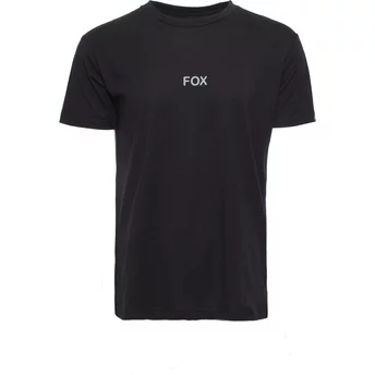 Svart kortärmad t-shirt med räv, Fox Wtfox The Farm av Goorin Bros.