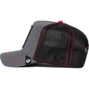 goorin-bros-svart-truckerkeps-med-reflekterande-tjurmotiv-the-farm