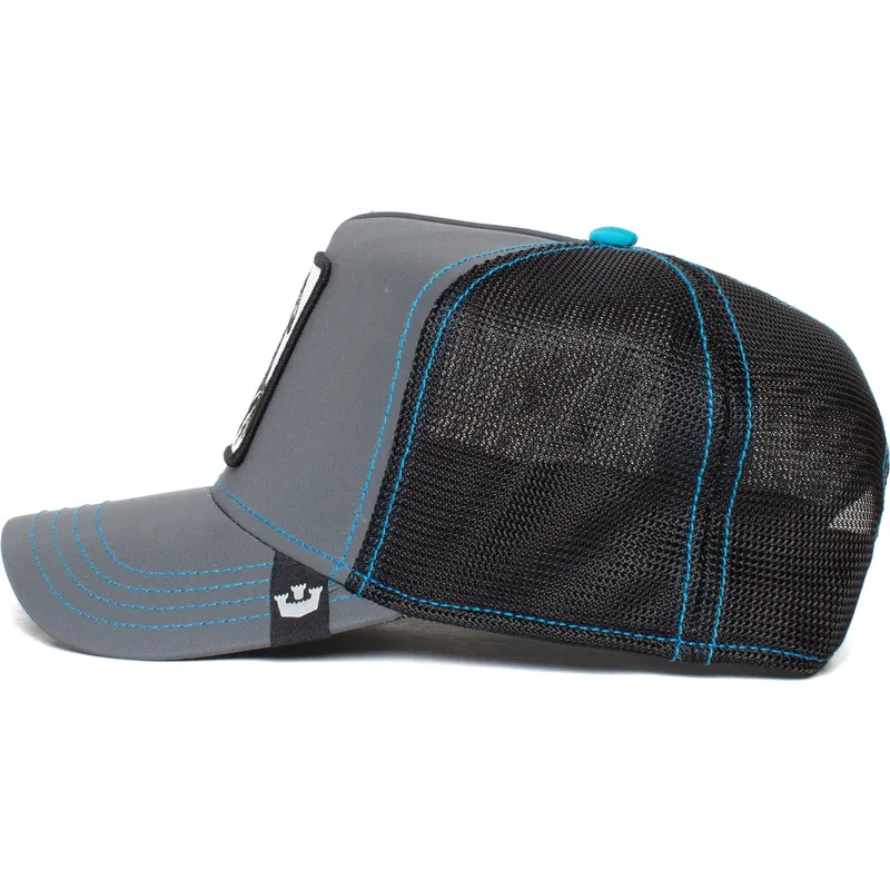 svart-trucker-keps-hast-stallion-reflective-the-farm-fran-goorin-bros