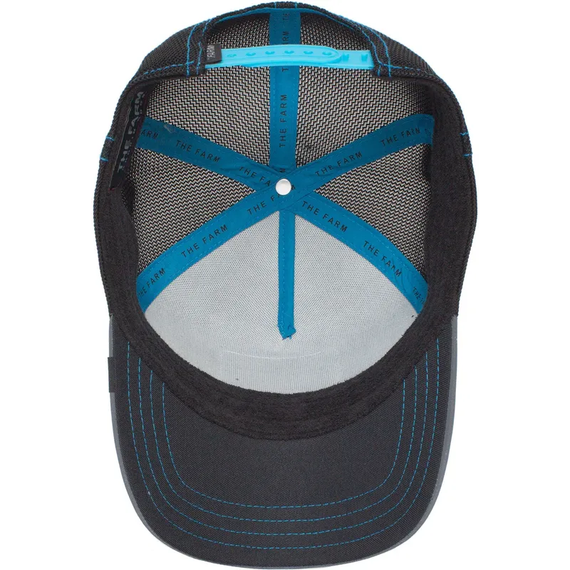 svart-trucker-keps-hast-stallion-reflective-the-farm-fran-goorin-bros