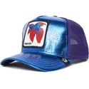 kepsar-curva-bla-snapback-pez-luchador-fran-siam-fighter-blue-light-metallic-the-farm-the-farm-av-goorin-bros
