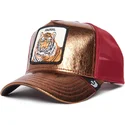 truckerkeps-orange-och-rod-tiger-spotlight-metallic-the-farm-fran-goorin-bros