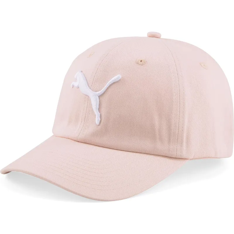 justerbar-rosa-keps-med-bojd-skarm-essentials-cat-logo-fran-puma