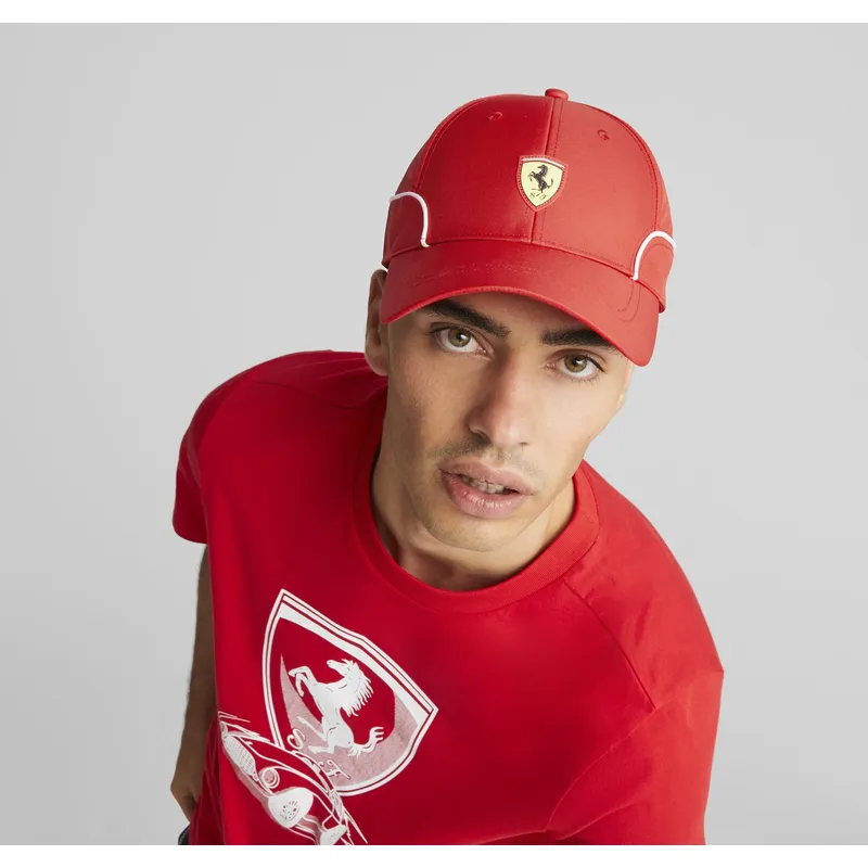 kepsar-curva-rod-justerbart-band-sptwr-race-b-fran-ferrari-formula-1-av-puma
