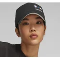 svart-snapback-keps-med-bojd-skarm-motorsport-bb-fran-bmw-av-puma