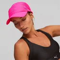 puma-justerbar-lattviktsloparkeps-med-bojd-skarm-i-rosa