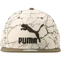 puma-ls-colour-block-vit-och-gron-platt-snapback-keps