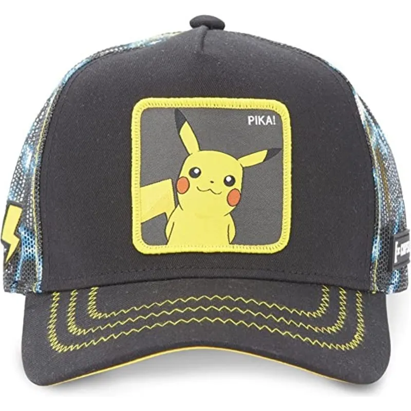 svart-trucker-keps-pikachu-pkm2-ele1-pokemon-fran-capslab
