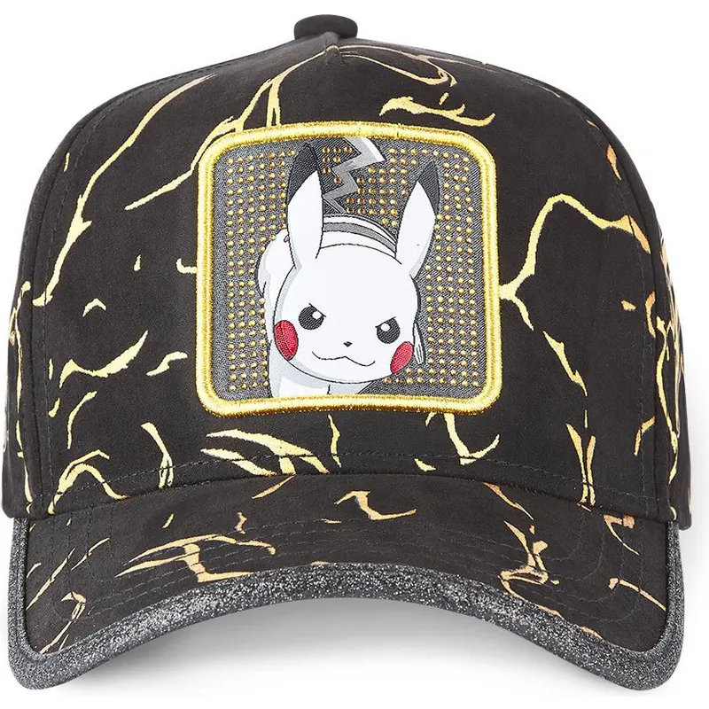 kepsar-curva-svart-justerbart-band-pikachu-pokemon-av-capslab