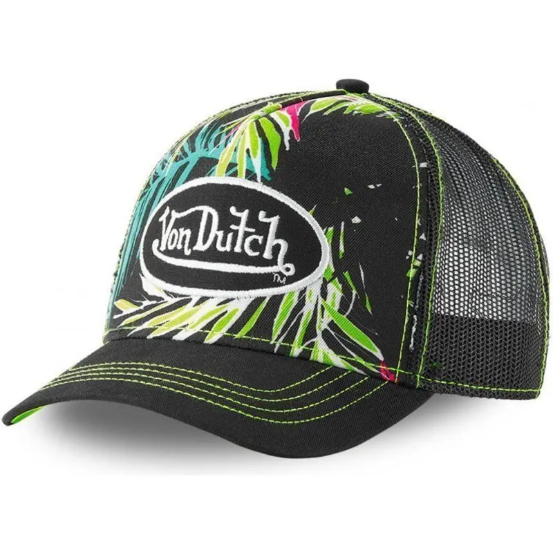 svart-och-gron-trucker-keps-ahig-aop-fran-von-dutch