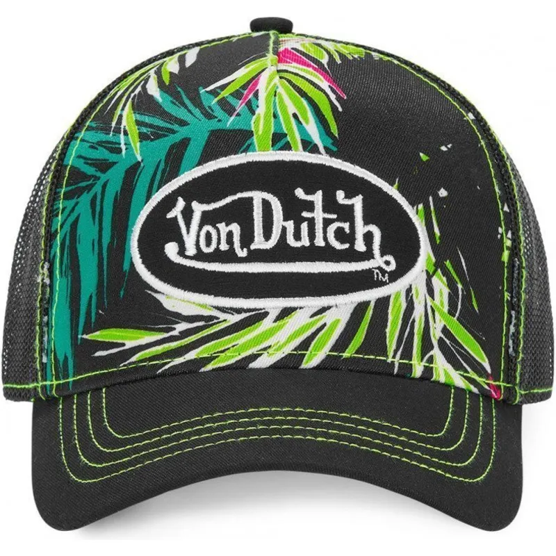 svart-och-gron-trucker-keps-ahig-aop-fran-von-dutch