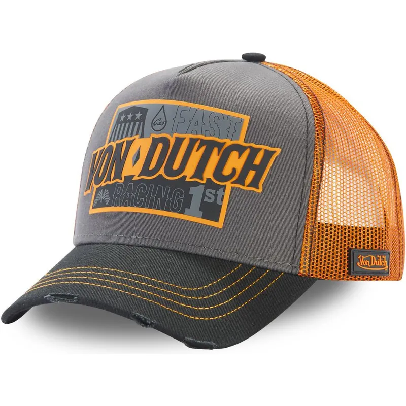 gra-och-orange-trucker-keps-fast-racing-arac-gre-fran-von-dutch