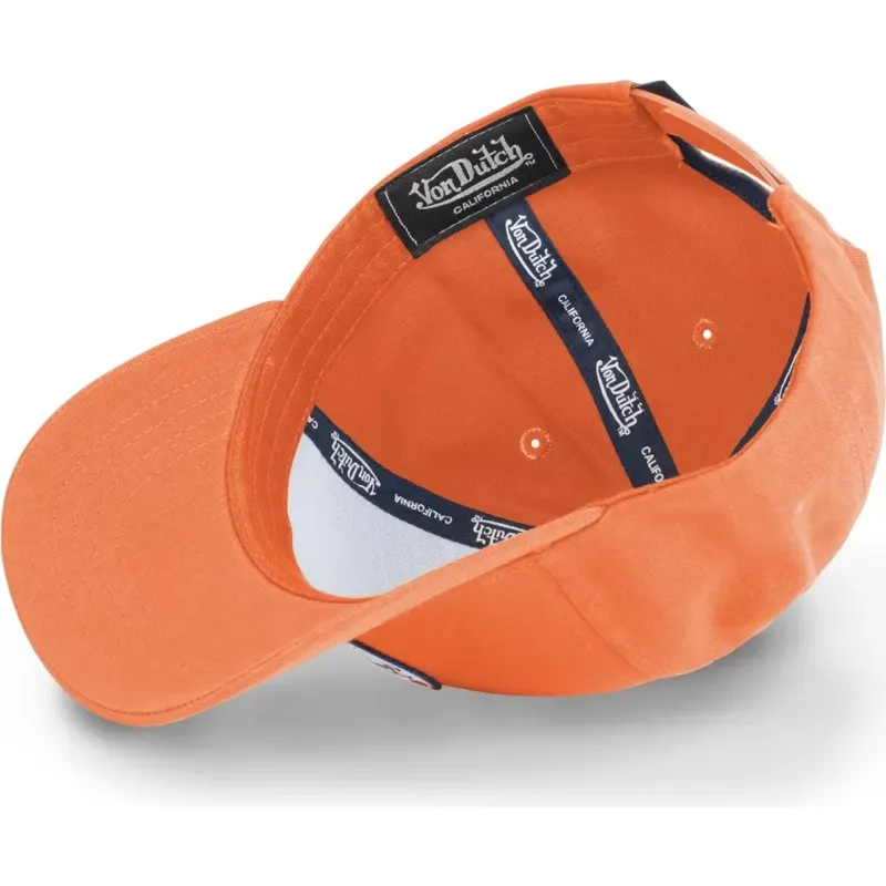 bojd-orange-snapback-keps-kustom-kulture-col-lora-fran-von-dutch