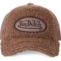 kepsar-curva-brun-snapback-fran-borreguillo-fur2-av-von-dutch