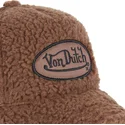 kepsar-curva-brun-snapback-fran-borreguillo-fur2-av-von-dutch