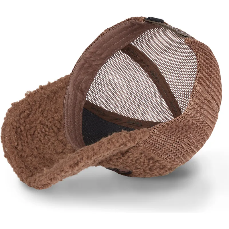 kepsar-curva-brun-snapback-fran-borreguillo-fur2-av-von-dutch