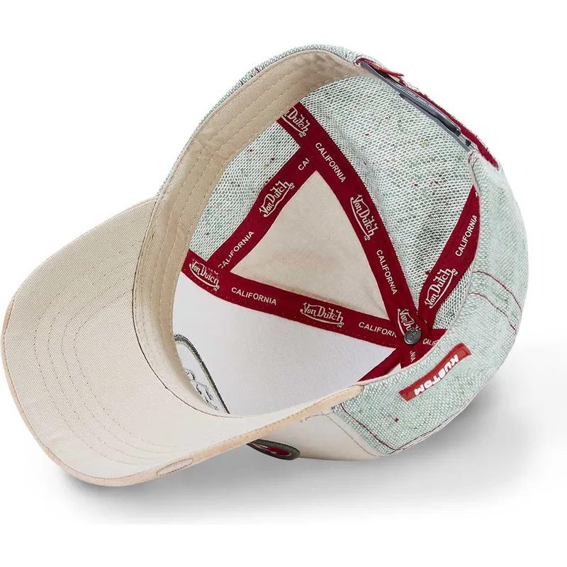 vit-och-beige-bojd-keps-snapback-kys-fran-von-dutch