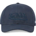 von-dutch-suedine1-marinbla-bojd-snapback-keps