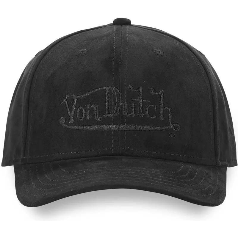 svart-bojd-keps-snapback-suedine4-fran-von-dutch