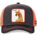 svart-och-orange-truckerkeps-scooby-doo-heehee-hee-fran-capslab