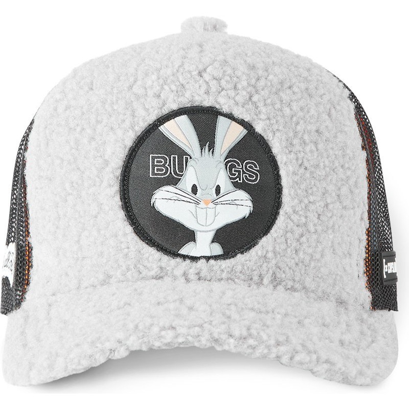 capslab-bugs-bunny-fur1-bug1-looney-tunes-grey-shearling-trucker-hat